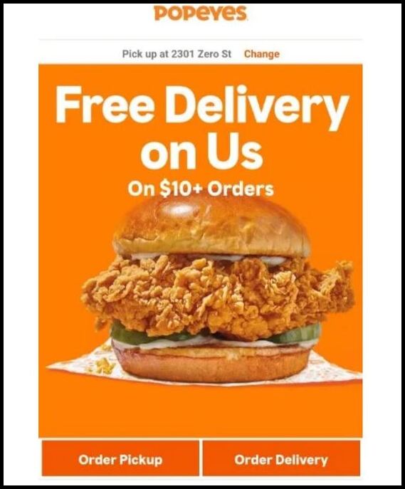 Popeyes Specials