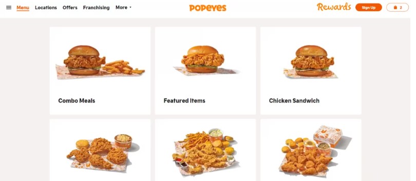 Popeyes Menu With Prices