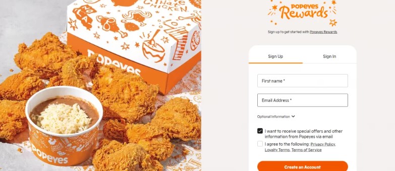 Popeyes Menu With Prices