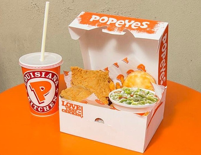 Popeyes Menu With Prices