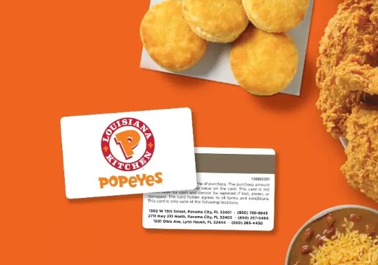 Popeyes Gift Card Balance